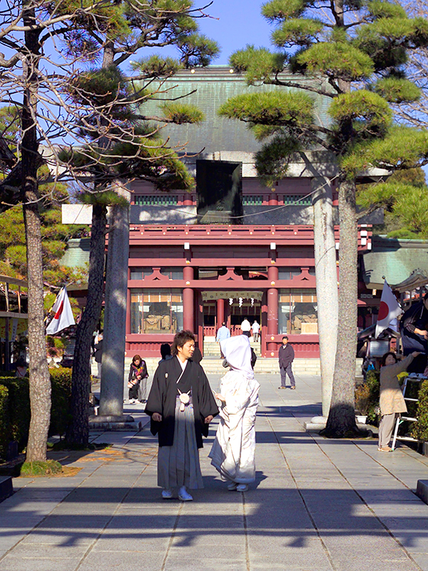 笠間稲荷神社で執り行われる、由緒正しき神前結婚式